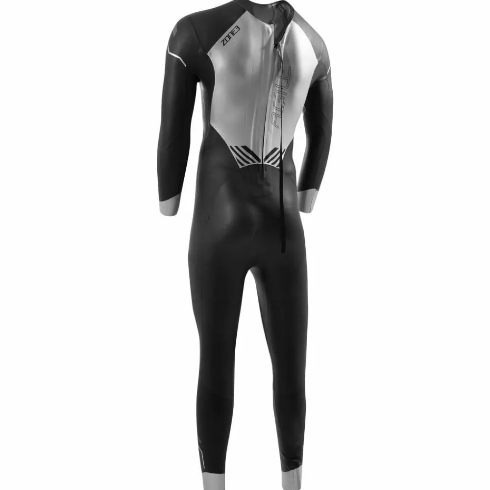 Discount Zone3 Men's Agile Wetsuit Black/Silver